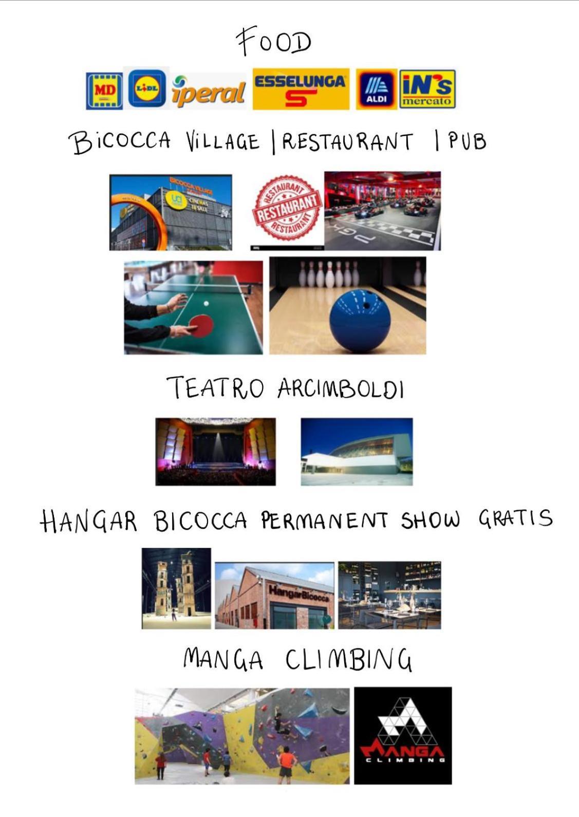Flo House, Universita Bicocca 米兰 外观 照片